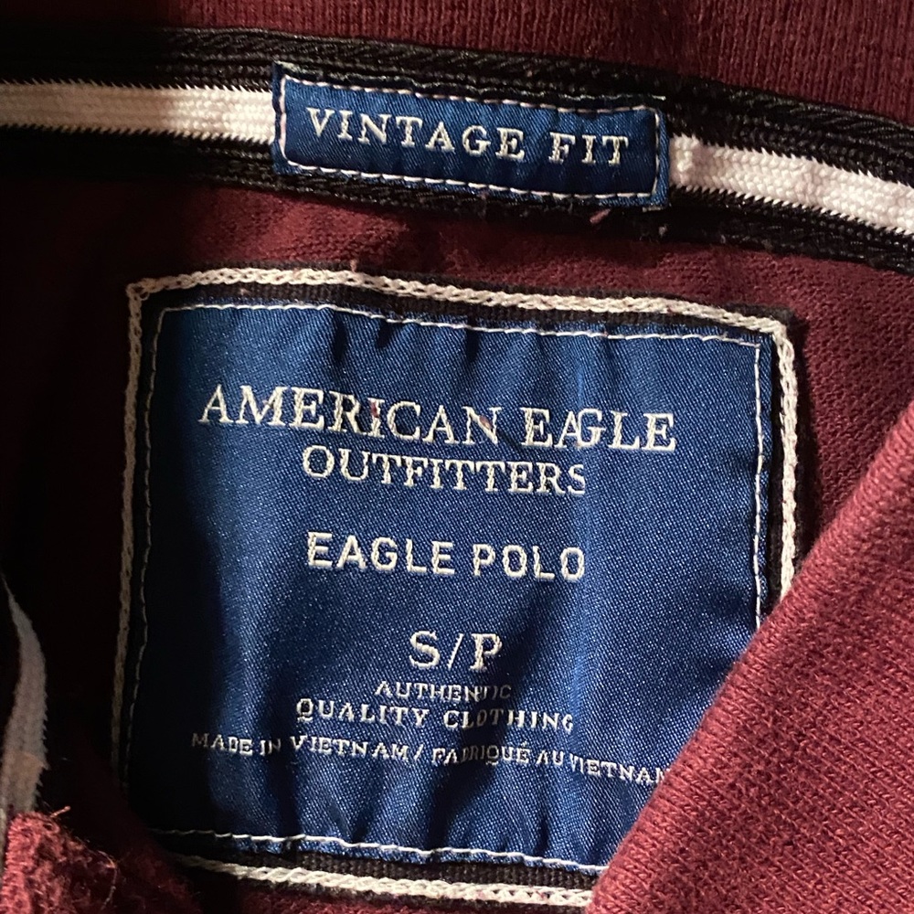 Mens American eagle polo size small - Picture 2 of 2